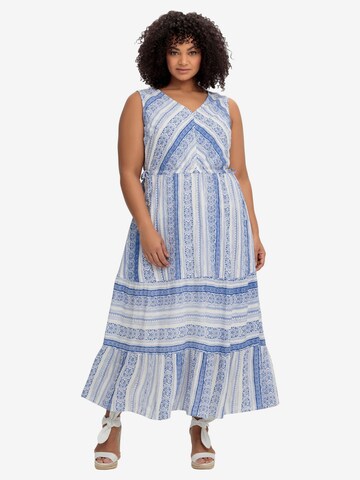 sheego by Joe Browns Summer Dress in Blue