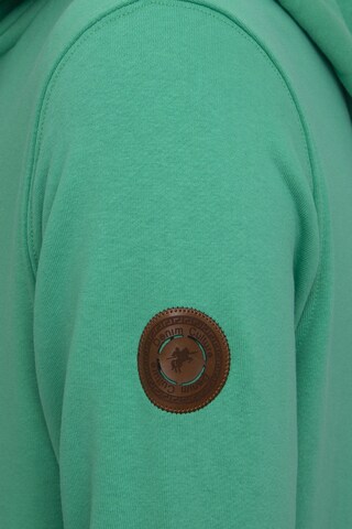 DENIM CULTURE Sweatshirt 'Sebastian' in Green