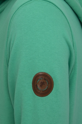 DENIM CULTURE Bluzka sportowa 'Sebastian' w kolorze zielony
