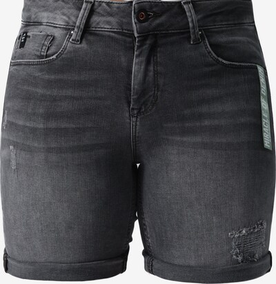 Miracle of Denim Shorts 'Lucky' in grey denim, Produktansicht