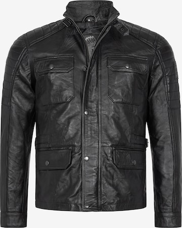 Rock Creek Übergangsjacke in Schwarz: Vorderseite