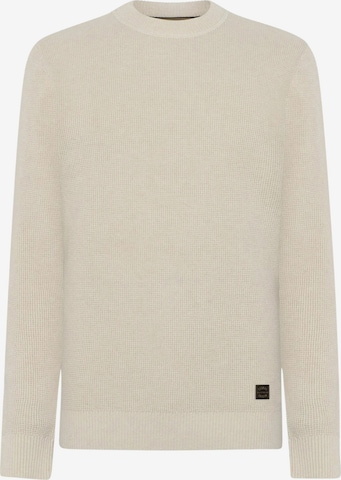 Pull-over 'Nico' Signal en beige : devant