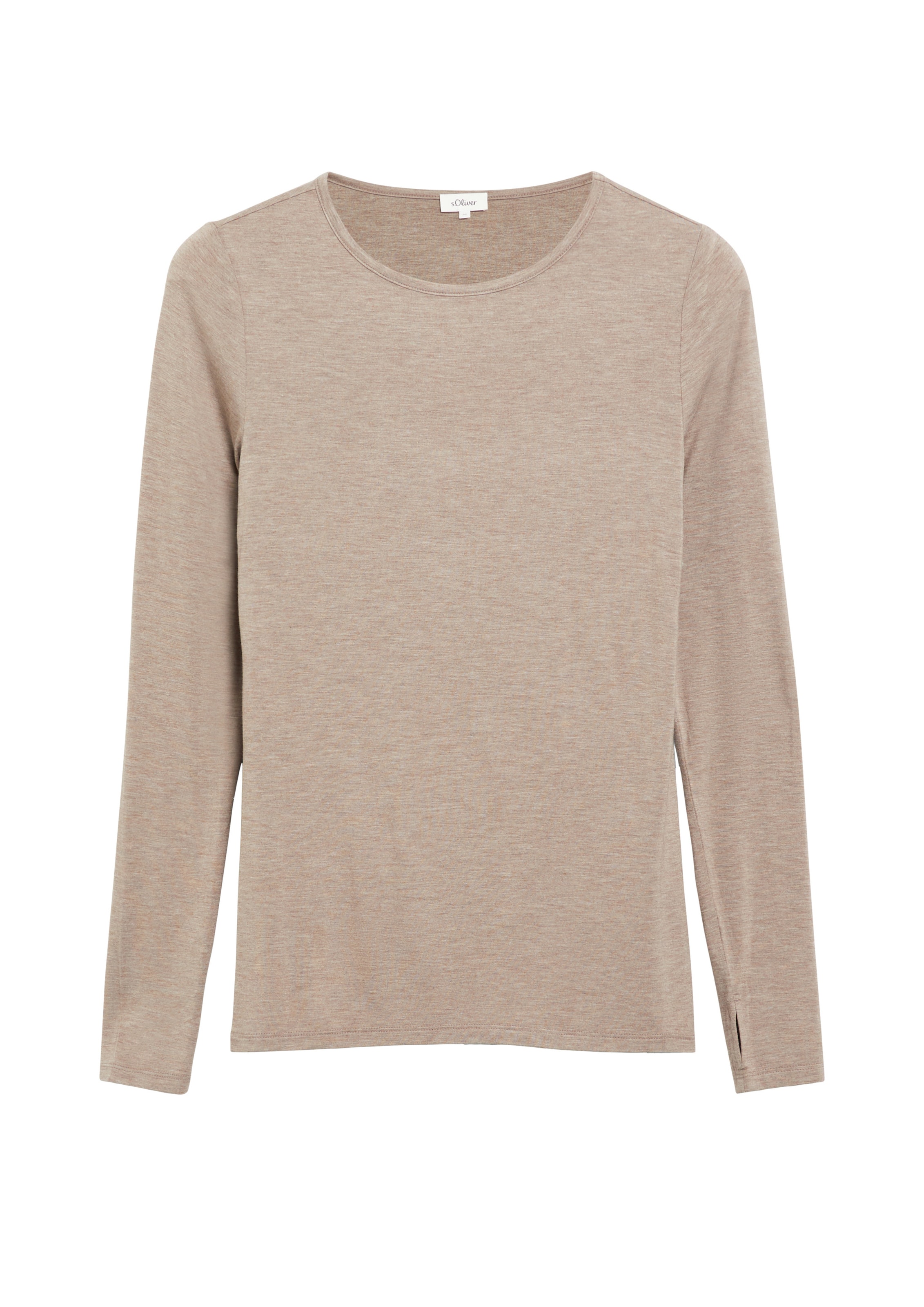T-shirt s.Oliver en marron : devant