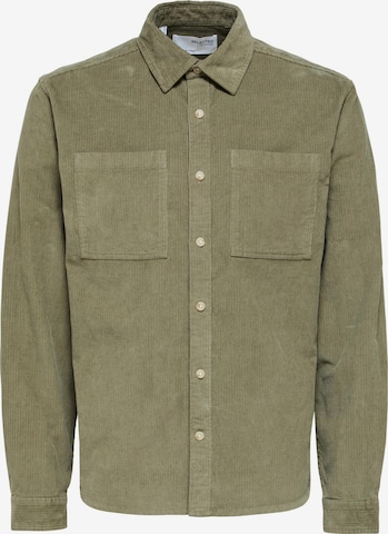 SELECTED HOMME - Camisa 'Finn' en gris: frente