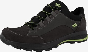 HANWAG Lace-Up Shoes 'Banks Low GTX' in Grey: front