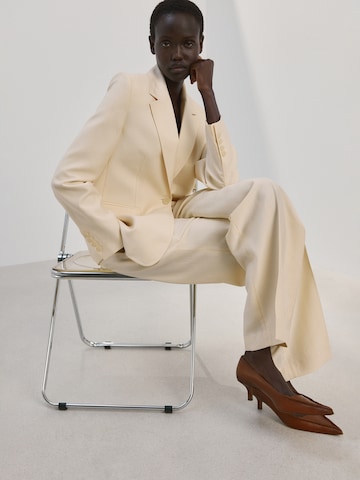 Blazer 'Veronica' MANGO en beige