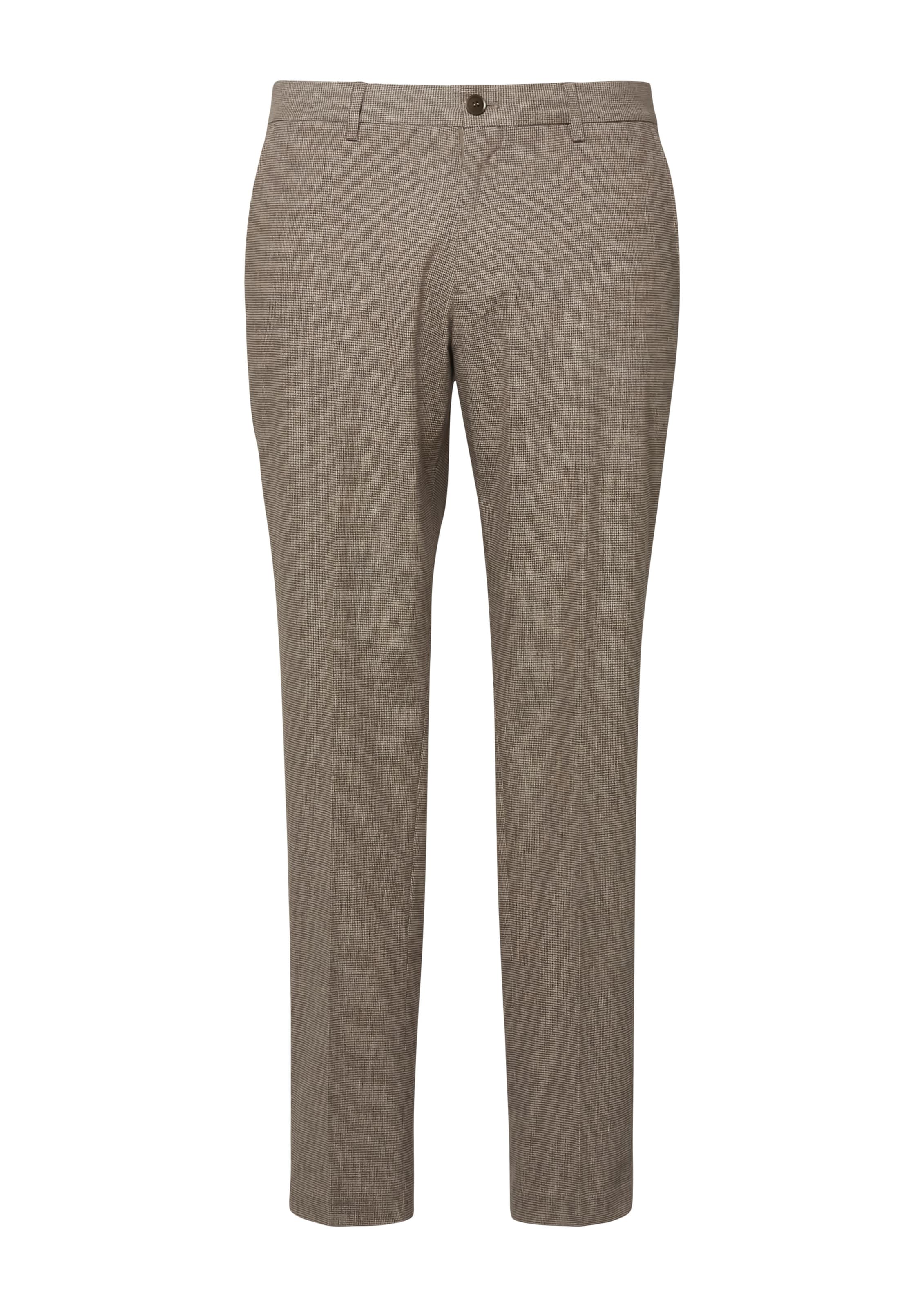 s.Oliver Slim fit Trousers ' S.OPURE ' in Brown: front