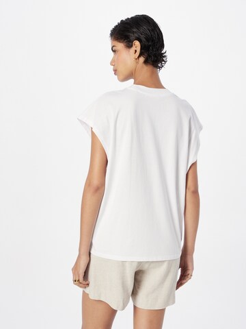 T-shirt 'Aw Tee 17' ESPRIT en blanc
