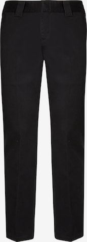 DICKIES Trousers with creases '872 WORK PANT REC' in Black: front