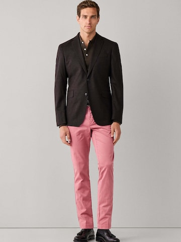Regular fit Giacca da completo di Hackett London in marrone
