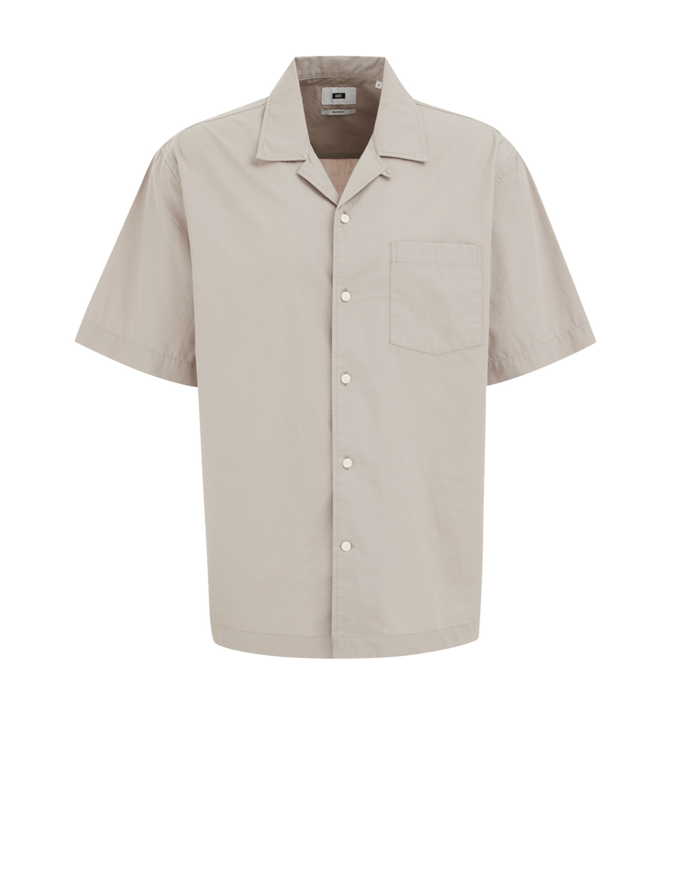 Regular fit Camicia di WE Fashion in grigio: frontale