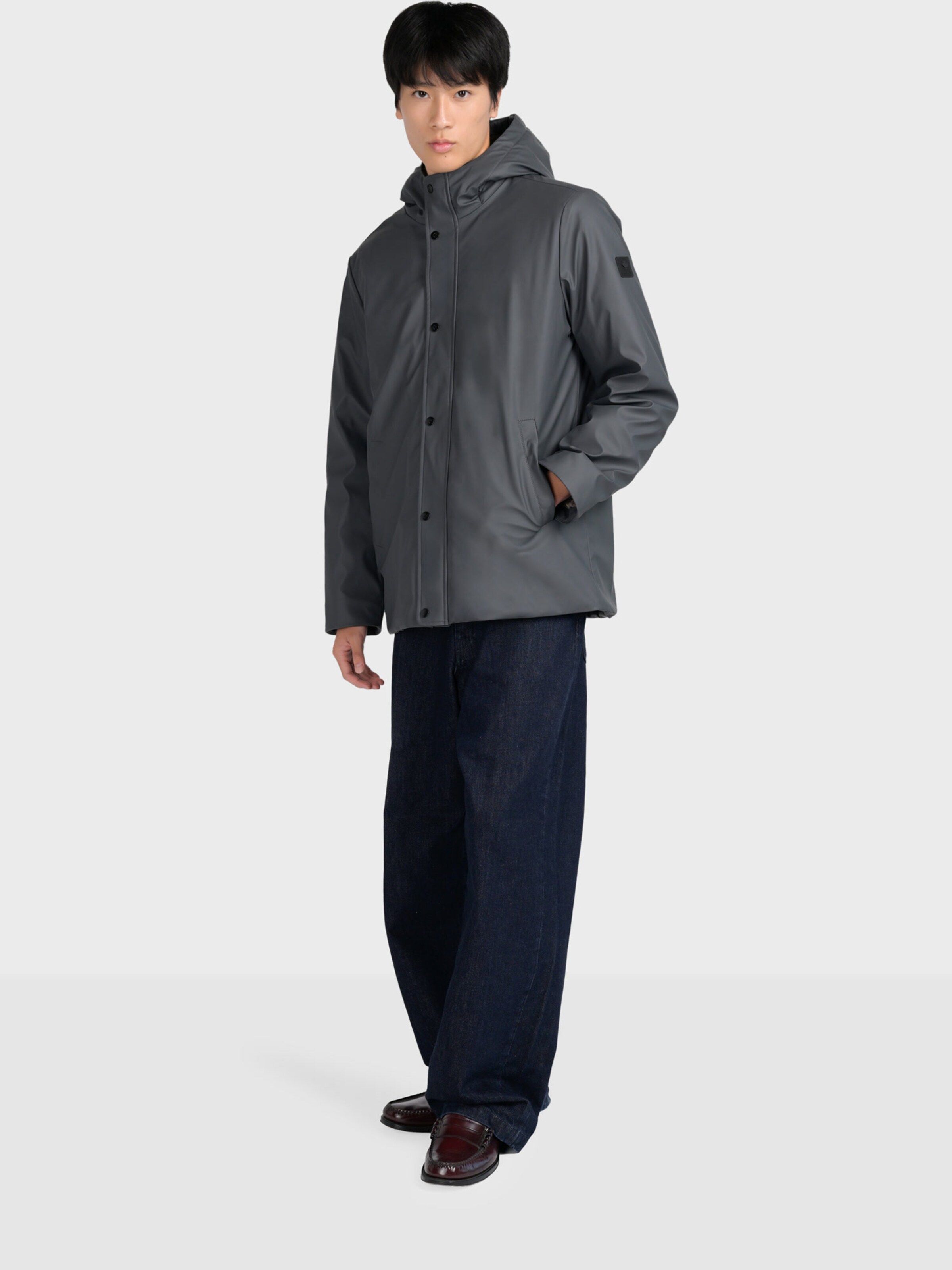 Canadian Classics Přechodová parka ' GALAHAD ' – šedá