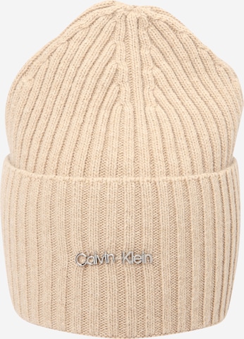 Bonnet Calvin Klein en beige