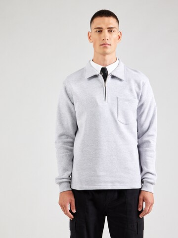 TRAPP Sweatshirt in Grey: front
