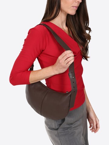 HotSquash Schultertasche in Braun