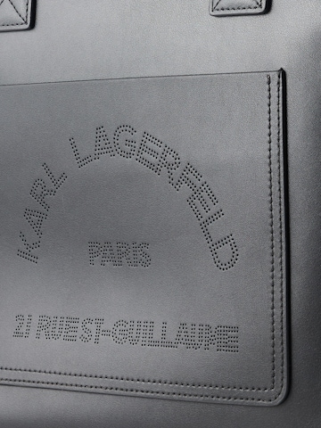 Cabas 'K/DAILY' Karl Lagerfeld en noir