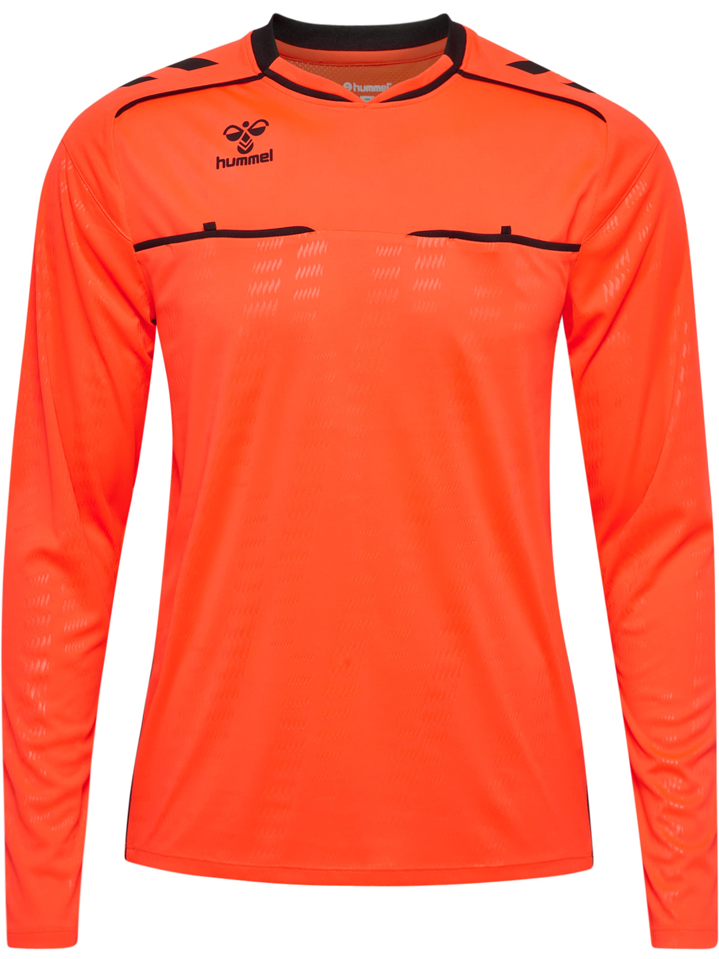 T-Shirt fonctionnel Hummel en orange : devant