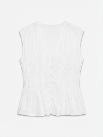 VERO MODA Blouse 'VMELENA' in White: front