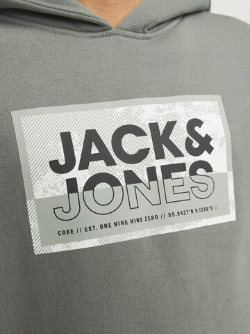 Jack & Jones Junior Μπλούζα φούτερ 'LOGAN' σε πράσινο