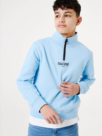 GARCIA Sweatshirt in Blau: Vorderseite