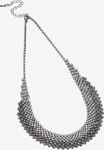 SOHI Halsband 'Quinlan' i silver: framsida