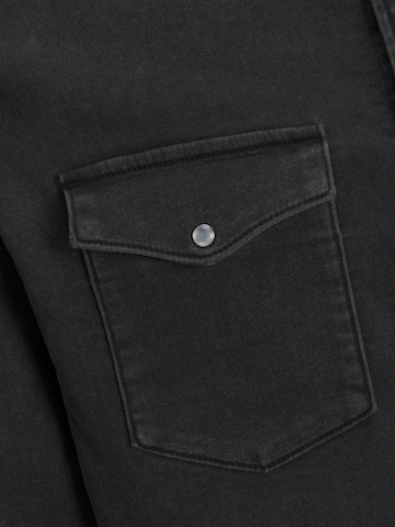 JACK & JONES Regular fit Button Up Shirt 'Ethan' in Black