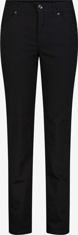 MAC Skinny Jeans in Zwart: voorkant