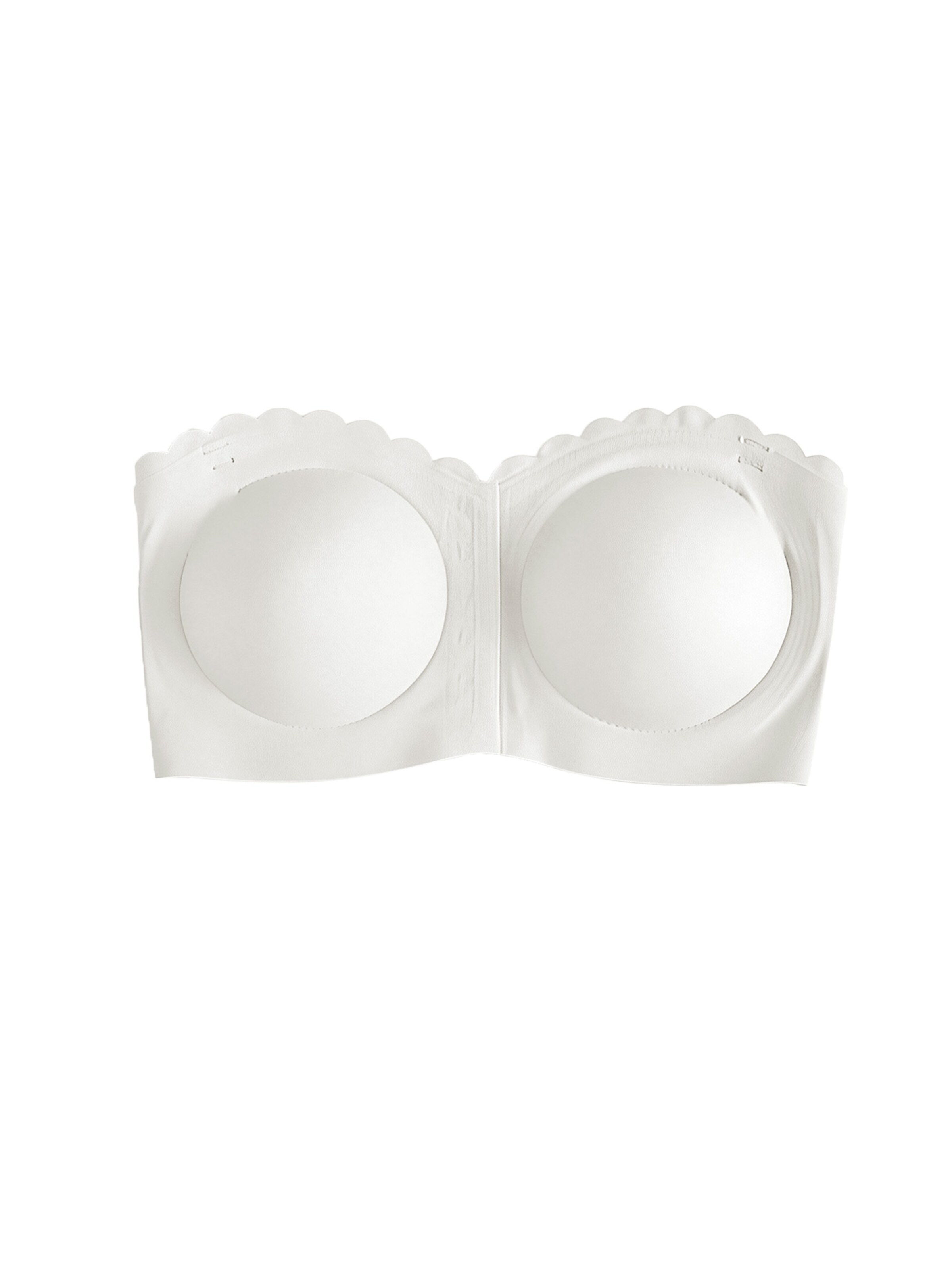 SHARICCA Push-up Bra in White: front
