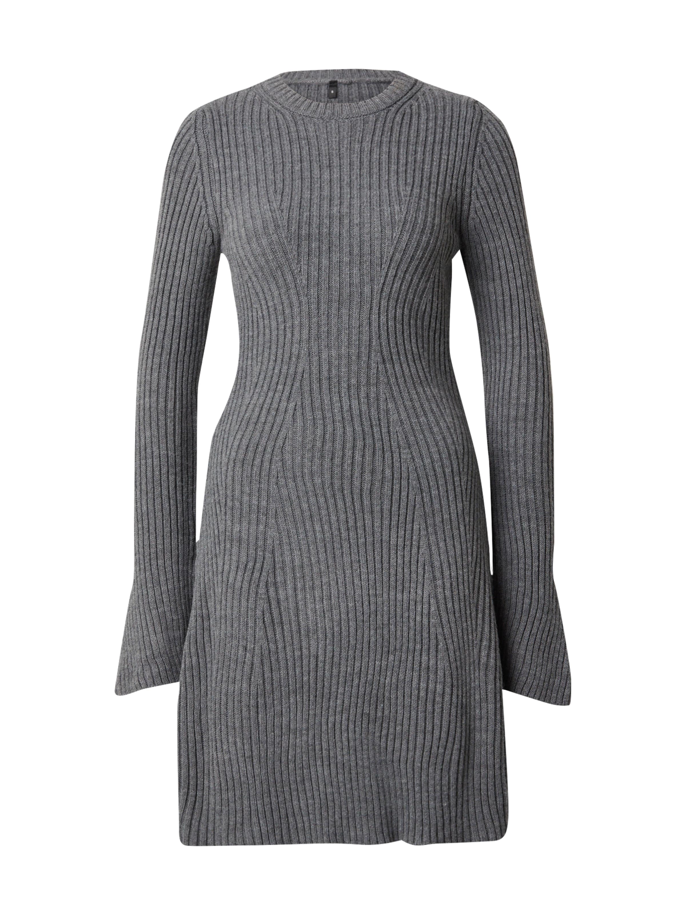 Trendyol Pletena obleka | temno siva barva, Prikaz izdelka