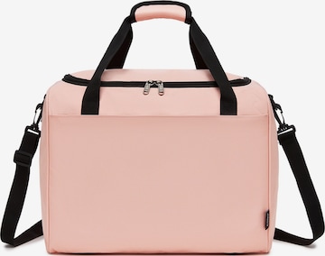 Kono Travel Bag in Pink: front