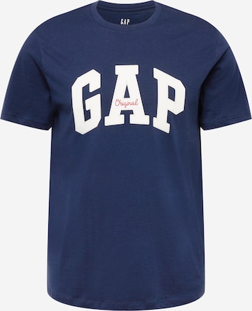 mėlyna GAP Standartinis modelis Marškinėliai: priekis