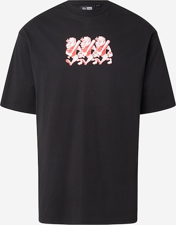 NEW ERA - Camiseta en negro: frente