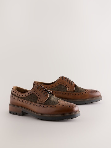 Chaussure à lacets Next en marron