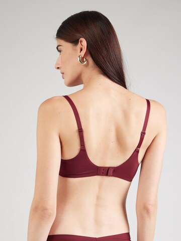 Bustino Reggiseno 'Body Make-Up Illusion' di TRIUMPH in rosso
