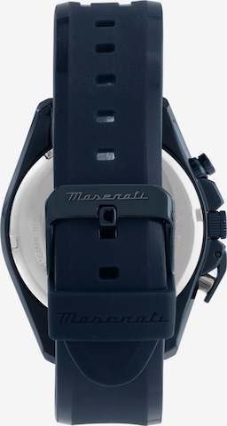 Montre à affichage analogique 'Traguardo' Maserati en bleu