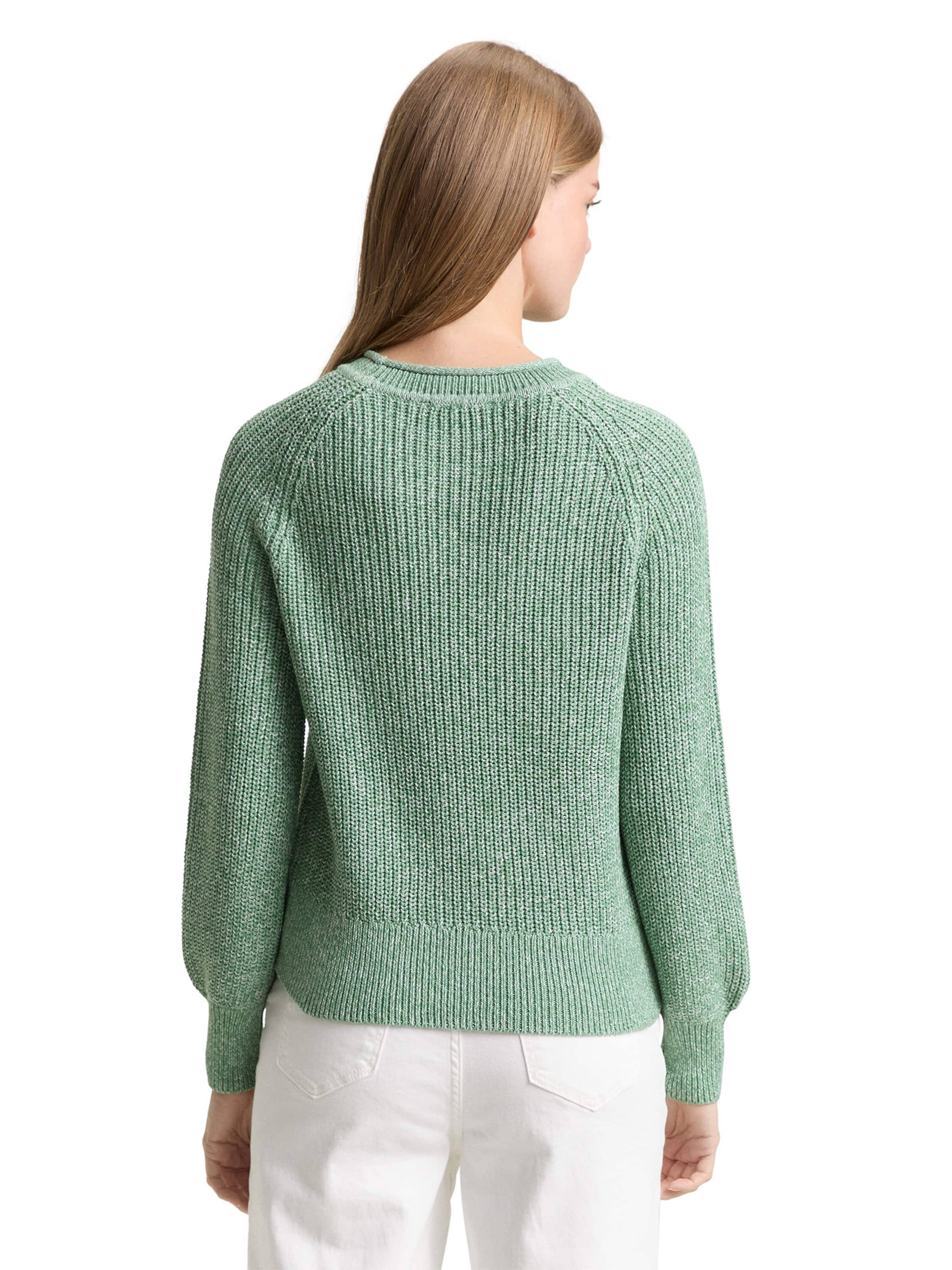 Pull-over TOM TAILOR DENIM en vert