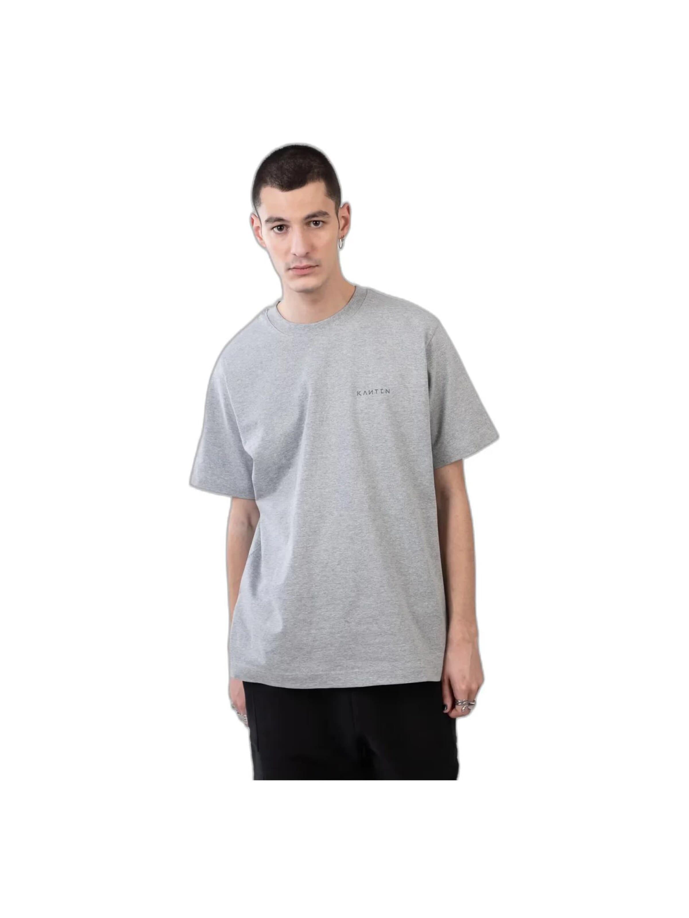 Kanten Shirt 'T-Shirt UltraBasic' in Grey: front