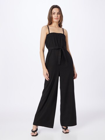 Tuta jumpsuit 'SOOKA' di minimum in nero: frontale