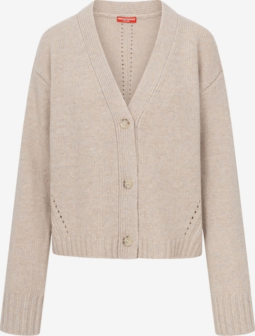 Frieda & Freddies Knit Cardigan in Beige: front