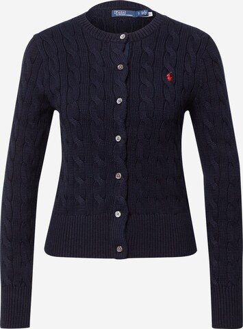 Polo Ralph Lauren Gebreid vest in Blauw: voorkant