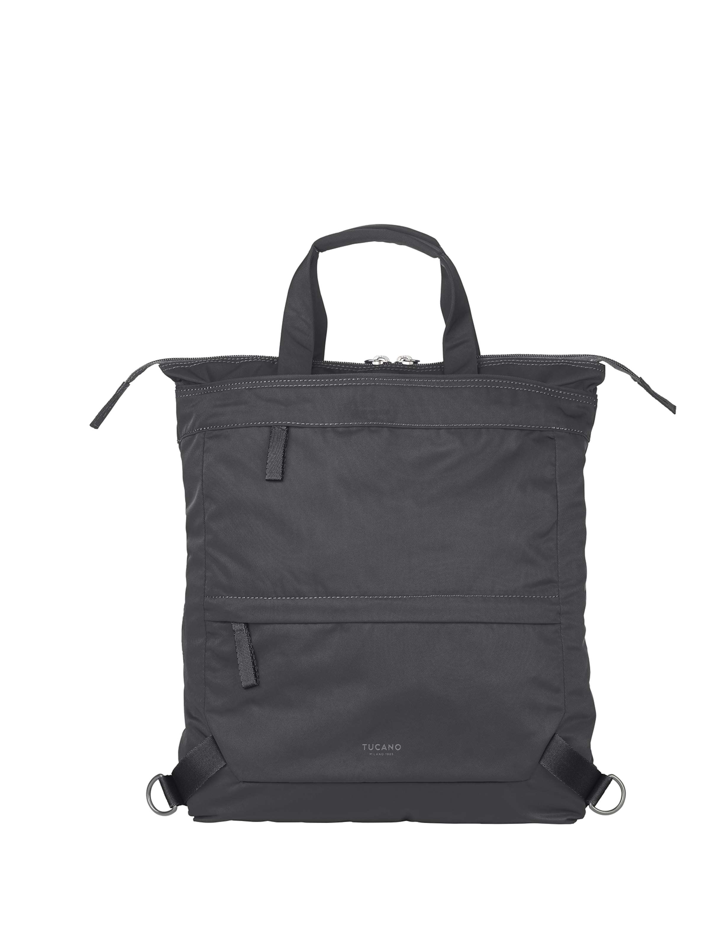Zaino 'Zaino Unisex Tucano Recycled PET con Zip - 35x42x8 cm' di TUCANO in nero