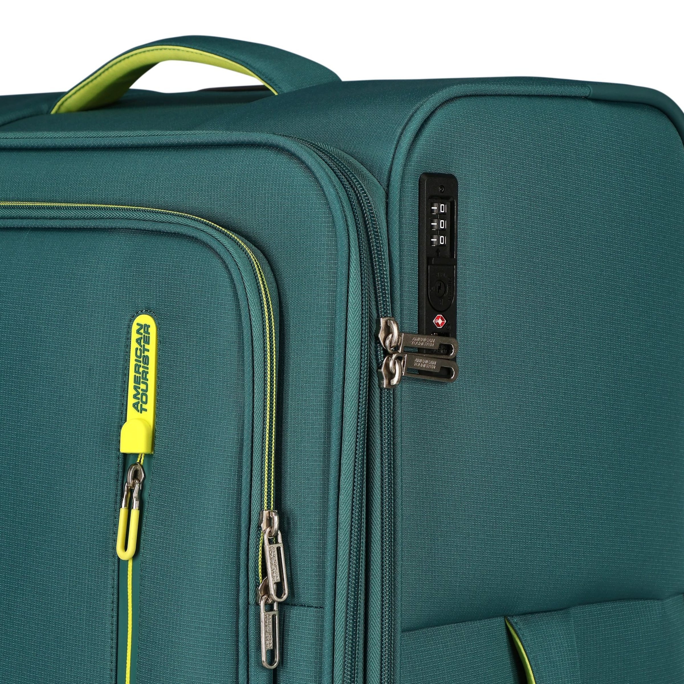 Trolley di American Tourister in verde