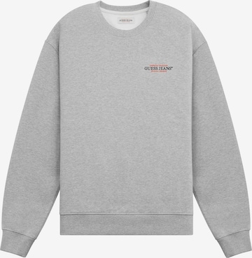 GUESS JEANS Sweatshirt in Grau: Vorderseite