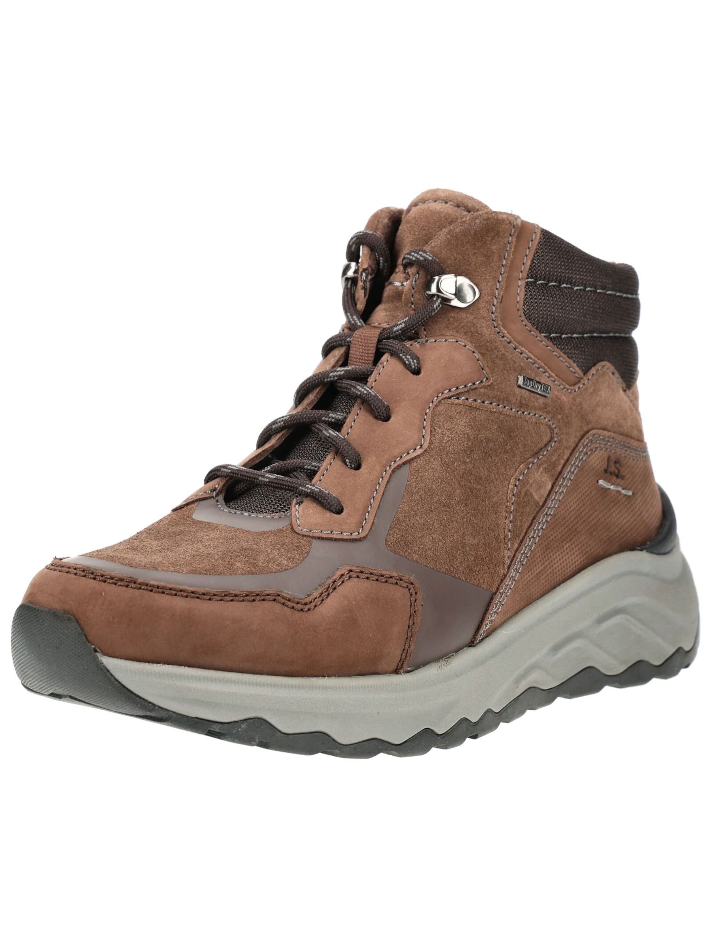 Bottines à lacets JOSEF SEIBEL en marron : devant