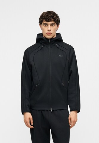 ADIDAS ORIGINALS Sweatvest 'Teamgeist 26' in Zwart: voorkant