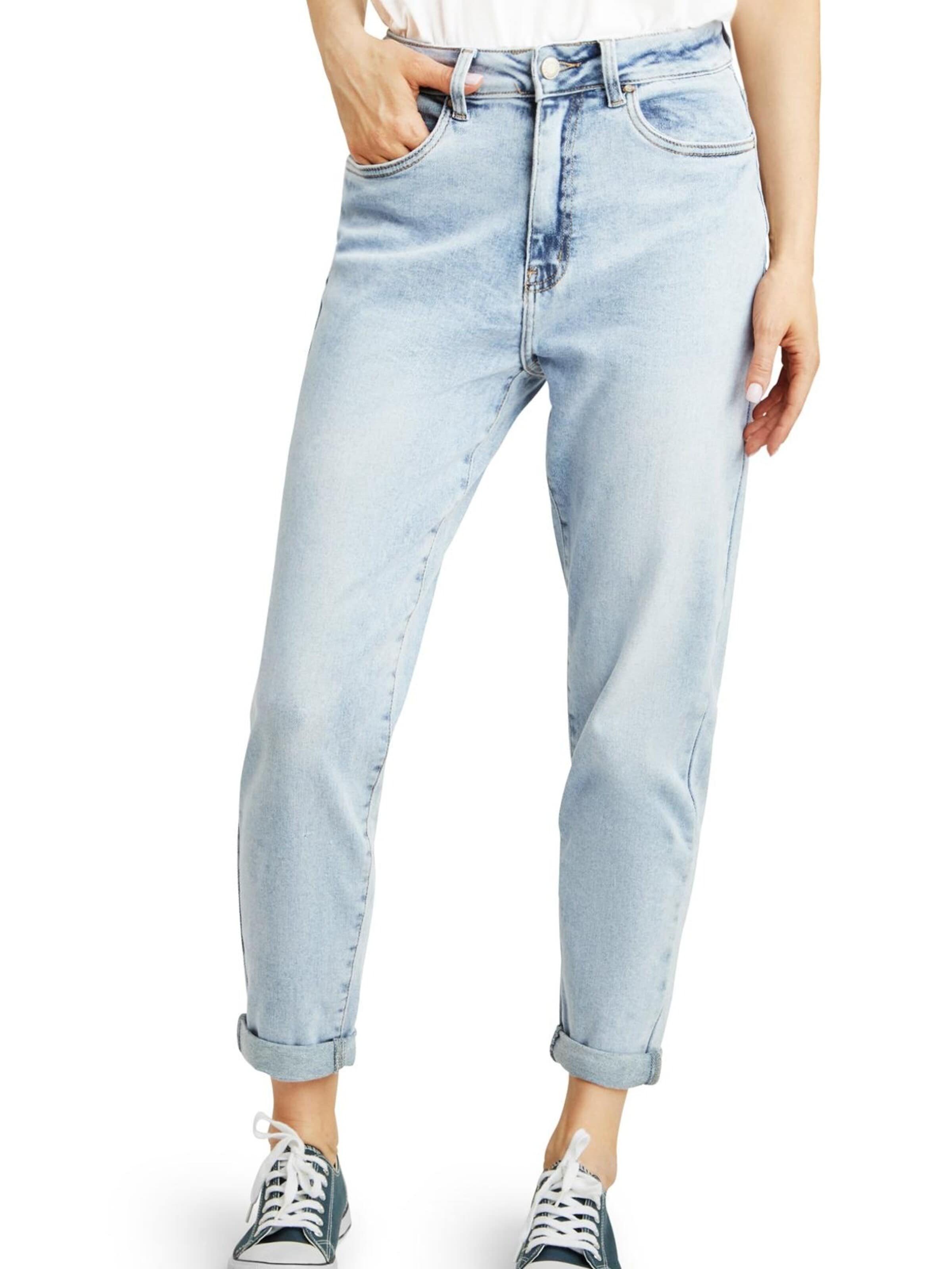 Fraternel Tapered Jeans 'Fraternel Momfit Jeans H102' in Blue: front