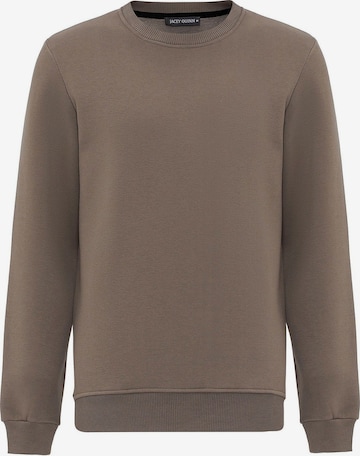 Jacey Quinn - Sweatshirt em castanho: frente