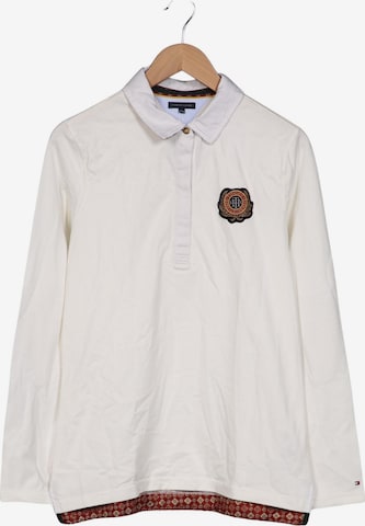 TOMMY HILFIGER Poloshirt L in Weiß: Vorderseite