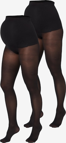 MAMALICIOUS Fine Tights 'Sabine' in Black: front