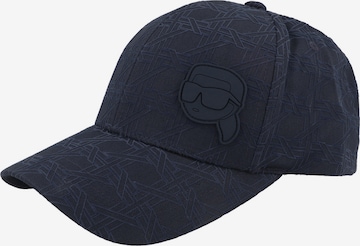 Karl Lagerfeld Cap in Blau: Vorderseite